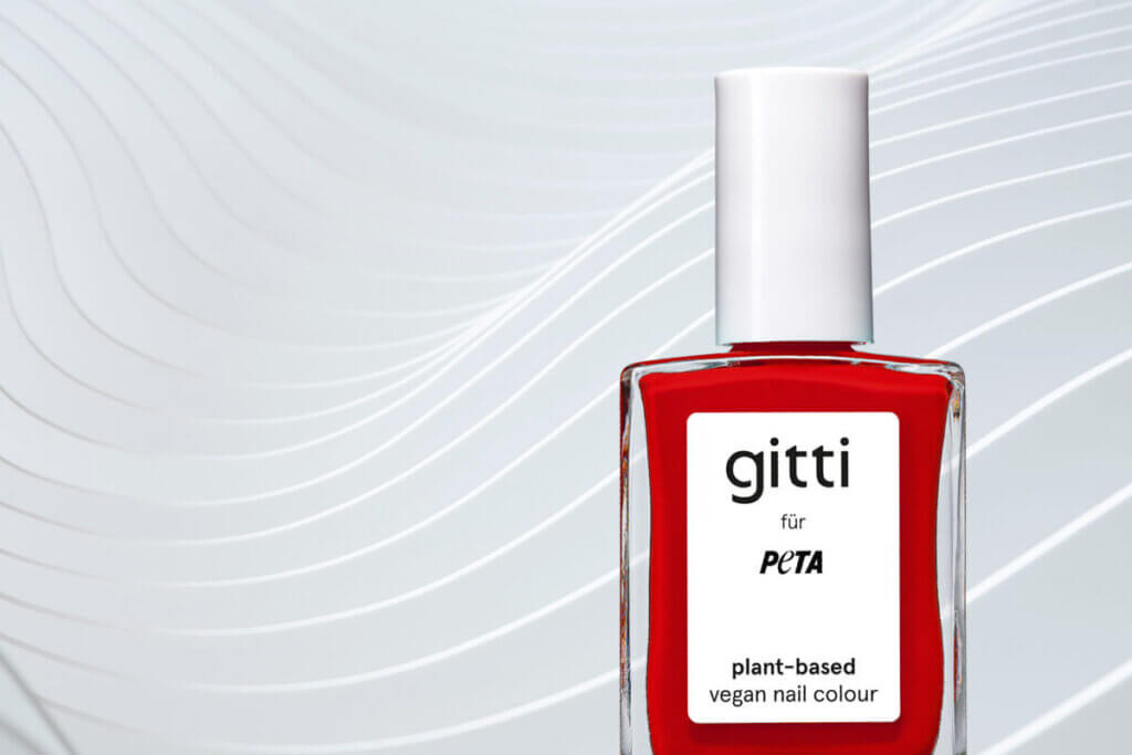 Produktkooperation: gitti x PETA bringt neuen veganen Nagellack raus